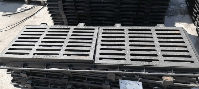 浦城球墨铸铁连体双篦展示